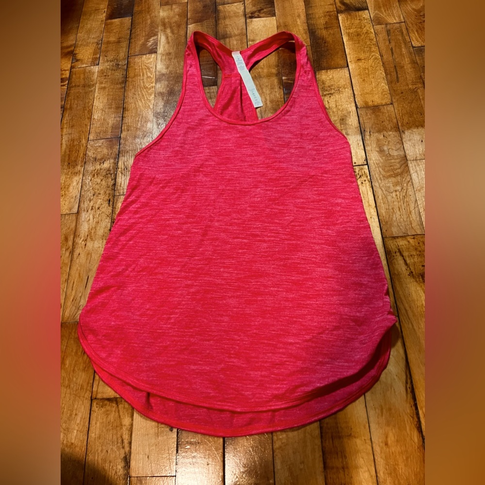 Lululemon Athletica hot pink racerback tank size 2